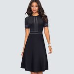 Robe Rétro Mi-Longue Style Vintage Vintage-Dressing 1