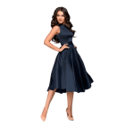 Robe Vintage Satin | Vintage-Dressing