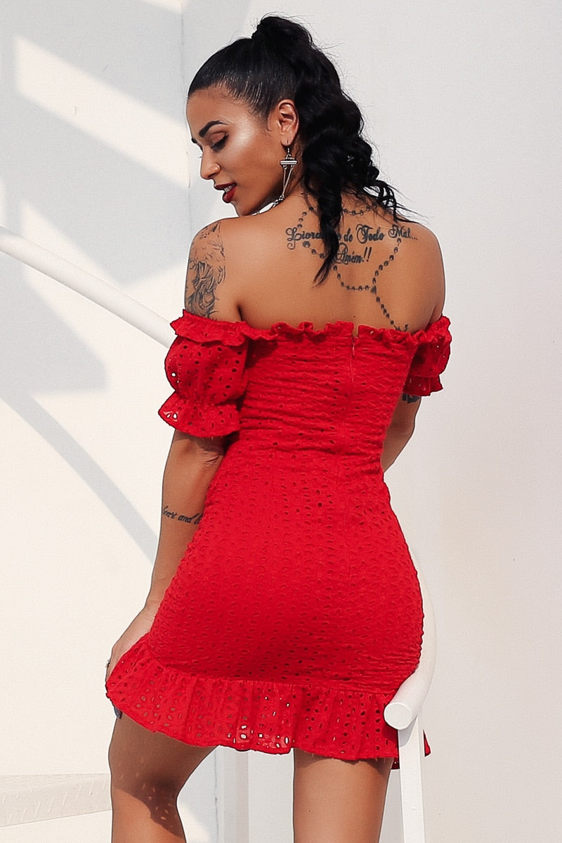 Robe pin-up avec volants – Image 5