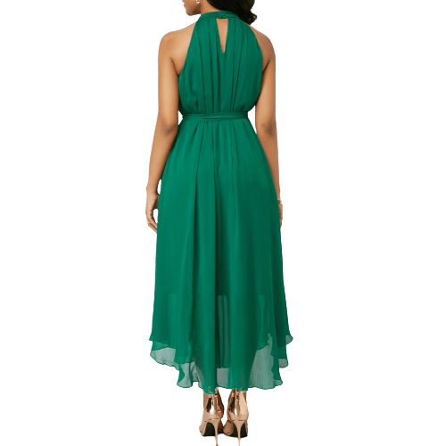 Robe vintage élégance longue rétro – Image 5