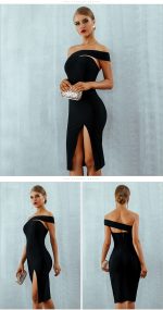 Robe Pin-Up Crayon Fendue | vintage