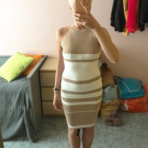 Robe Vintage Crayon Mi-Longue Rétro Chic