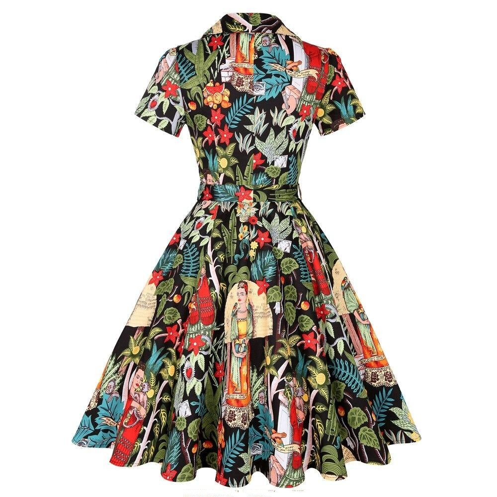 Robe Guinguette Élégance de Frida – Image 3
