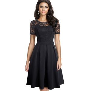 Robe Rétro Dentelle | Vintage-Dressing