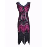 Robe Gatsby Mariage Violette Années 20