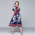 Robe Vintage Japon Manches Courtes Rétro Vintage Dressing