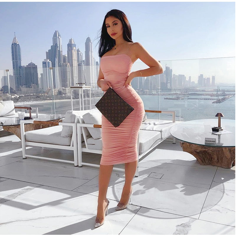 Robe Pin-Up Sexy Chic Rose