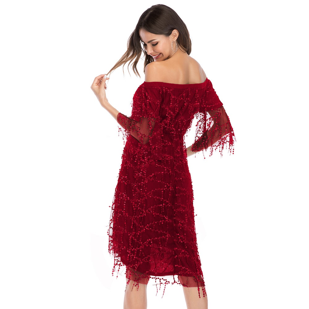 Robe Gatsby élégante et légère – Image 6