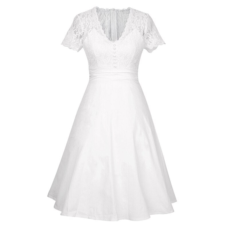 Robe Pin-Up en dentelle – Image 3