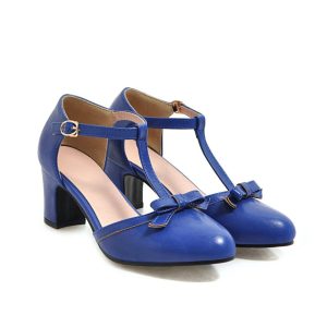 Chaussures Vintage Femme Bleu Vintage-Dressing