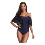 Maillot de Bain Rétro Bleu Marine | Vintage-Dressing 2