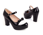 Chaussures Vintage Mary Jane noires