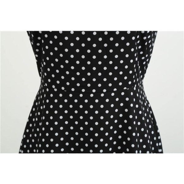 Robe Pin-Up noire et blanche – Image 5