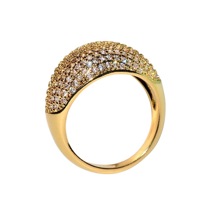 Bagues Vintage en or avec diamant ancien – Image 3