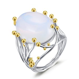 Bagues Vintage avec Pierre de Lune