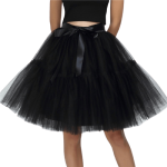 Jupon Tulle Pour Robe Vintage Noir Vintage-Dressing