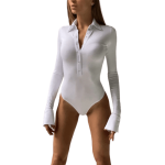 Body Vintage Manche Longue Blanc