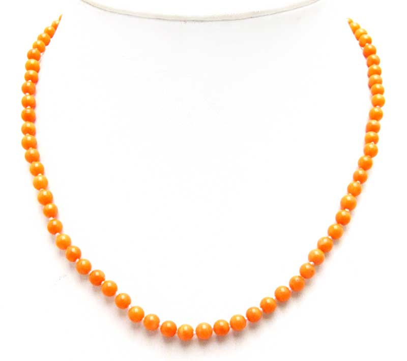 Bijoux vintage - collier en corail