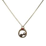 Bijoux Vintage - Collier en laiton ancien