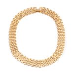 Bijoux Vintage collier en or jaune