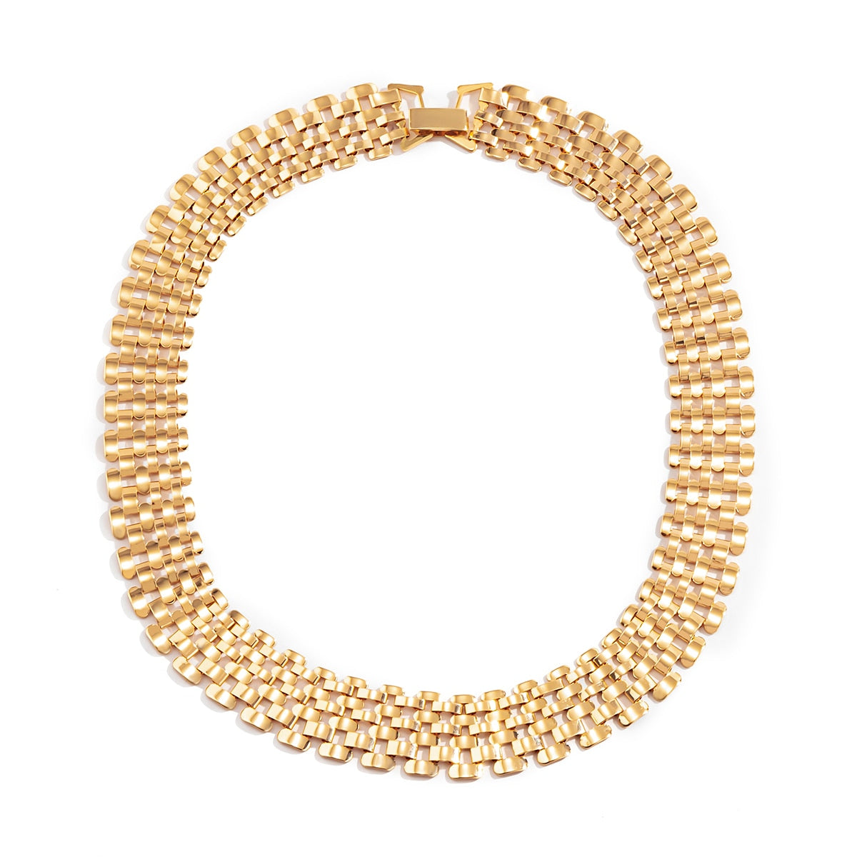 Bijoux Vintage collier en or jaune