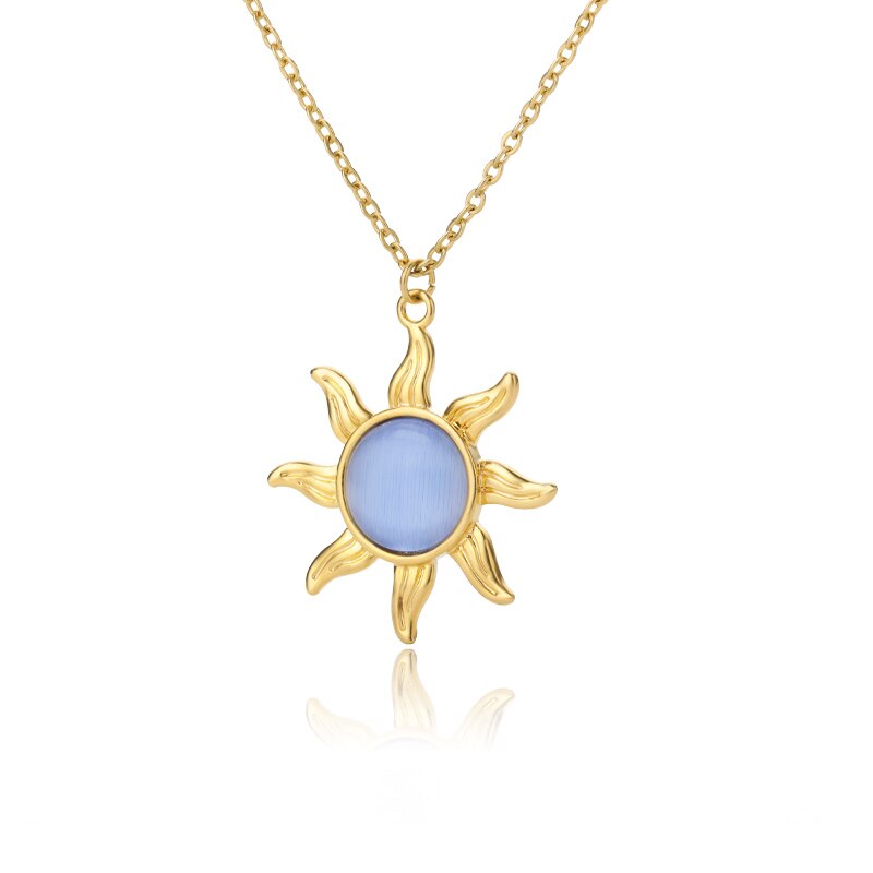 Bijoux vintage - pendentif en pierre de lune – Image 2