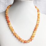 Bijoux Vintage collier ambre