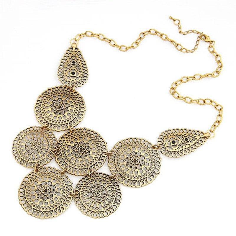 Bijoux vintage : pendentif bohème