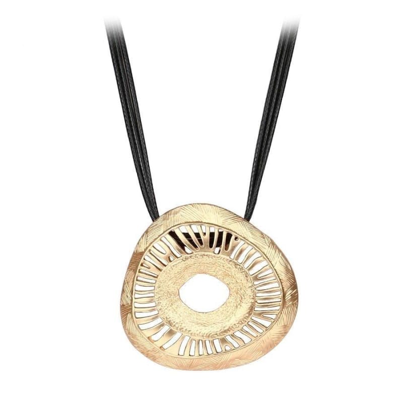 Bijoux vintage collier doré