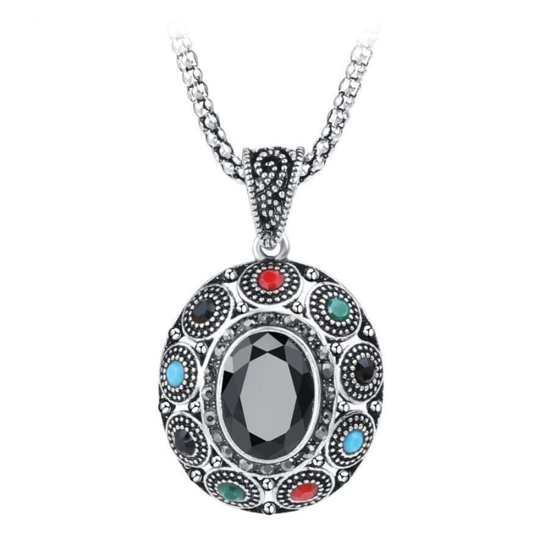 Bijoux vintage pendentif médaillon