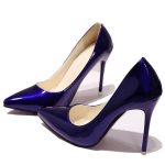 Escarpins Vintage Bleu Marine | vintage-dressing