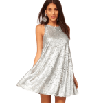 Robe Gatsby Argentée | Vintage-Dressing