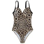 Maillot de Bain Léopard Vintage
