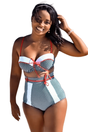 Maillot de Bain Vintage Grande Taille Pin-Up | vintage-dressing