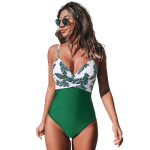 Maillot de Bain Vintage Tropical Une Pièce | Vintage-Dressing