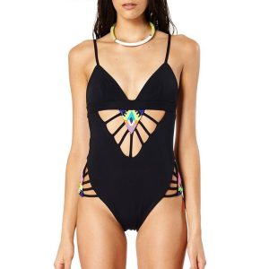 Maillot de Bain Vintage Une Pièce Chic Lady | Vintage-Dressing