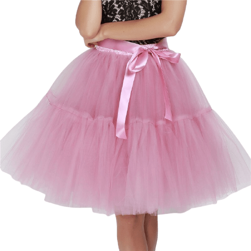Jupon Tulle Pour Robe Vintage Rose Vintage-Dressing