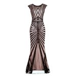 Robe Année 20 Rose Gatsby