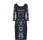 Robe De Soirée Style Gatsby Noire Années 20