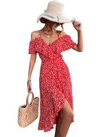 Robe D'été Volantée Style Bohème