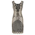 Robe Gatsby Courte Ivoire Rétro Chic