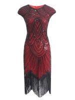Robe Gatsby Le Magnifique Rouge Années 20