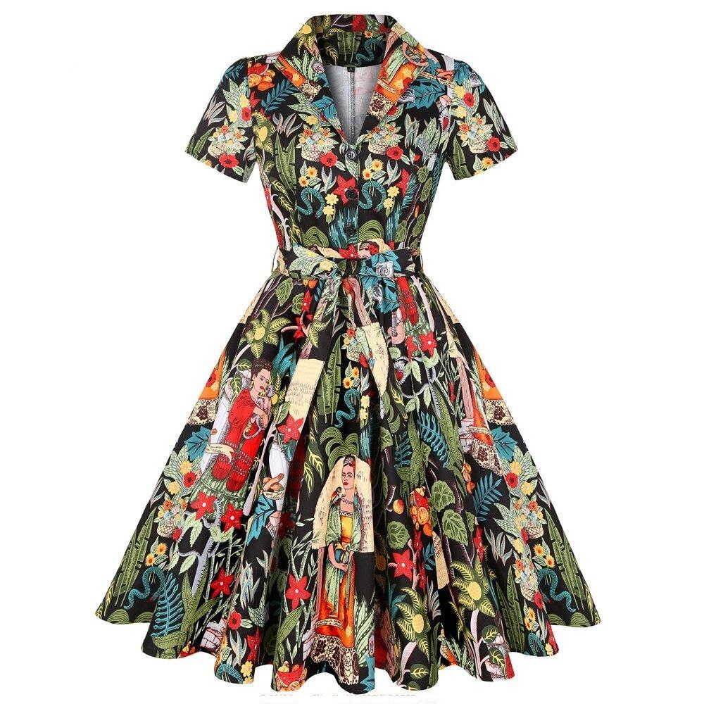 Robe Guinguette Frida | Vintage-Dressing