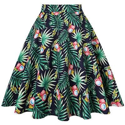 Robe Guinguette Jupon Tropical | Vintage-Dressing