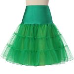 Robe Guinguette Jupon Vert | Vintage-Dressing