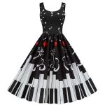 Robe Guinguette Piano | Vintage-Dressing
