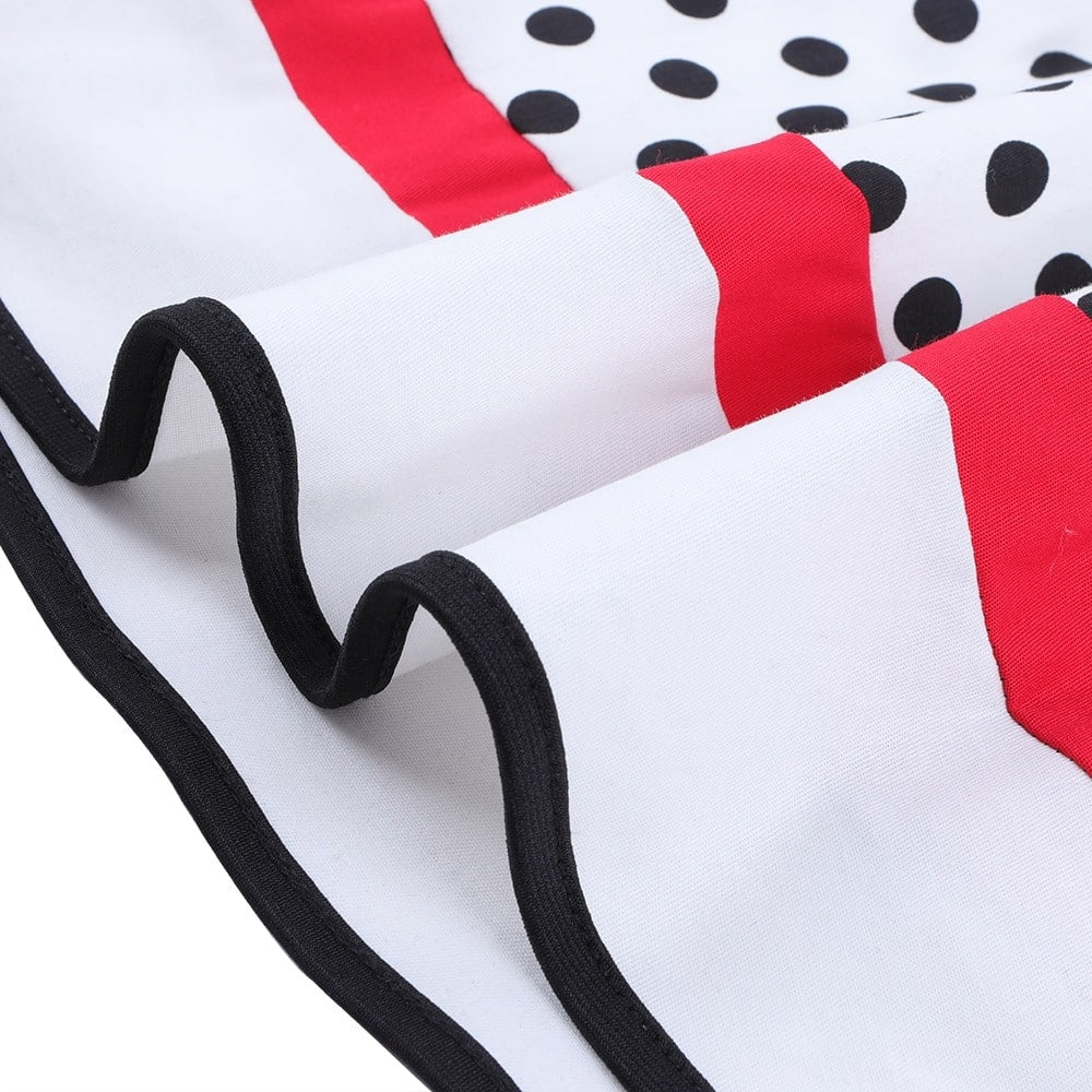 Robe Pin-Up bicolore noir et blanc – Image 5