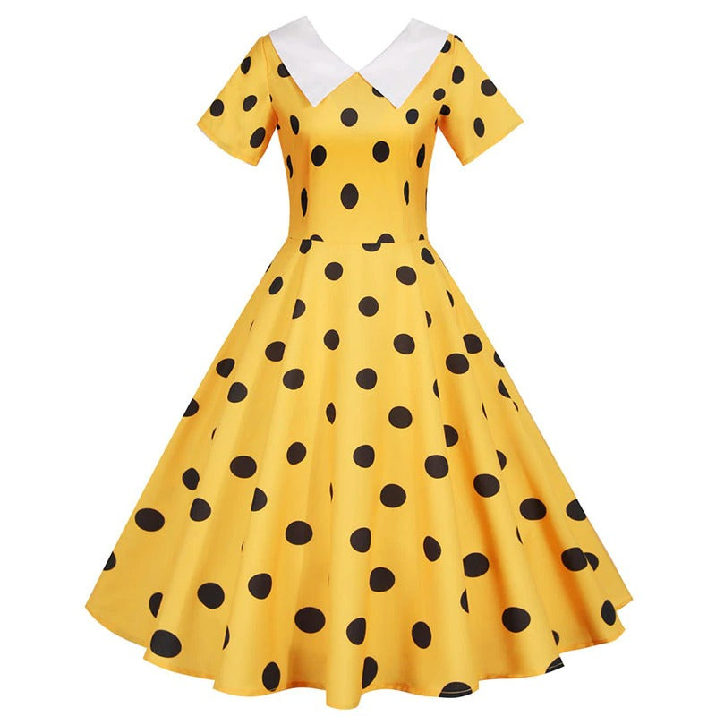 Robe Pin Up Rockabilly Année 50 Vintage