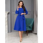Robe Vintage Cocktail Chic Bleu