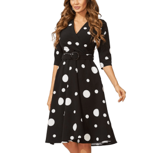 Robe Vintage Mode Rétro Vintage-Dressing